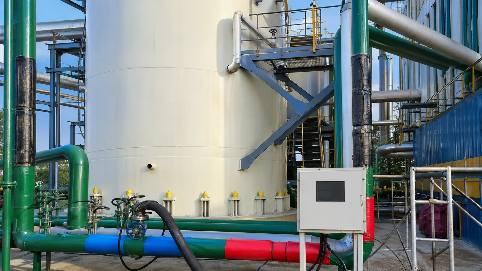 WEHA Installation in einem chemischen Prozesskühlsystem